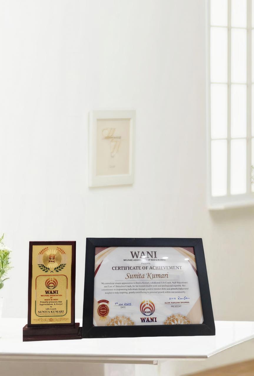 Coach Sunita Kumari recognition moment